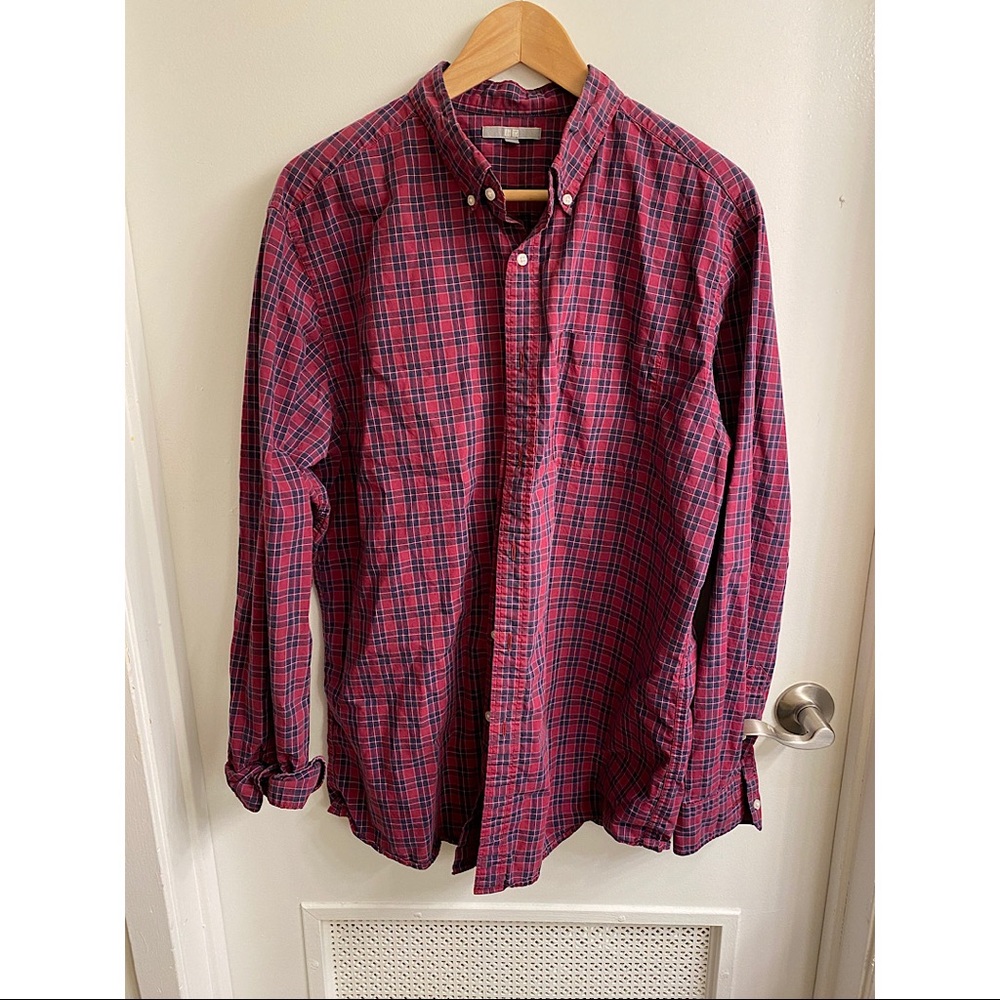 UNIQLO Men’s Plaid Shirt Size XL